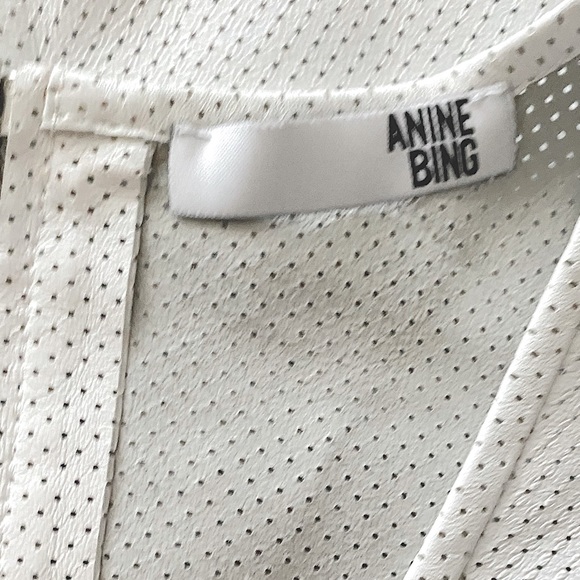 Anine Bing Leather Cami - Picture 5 of 6